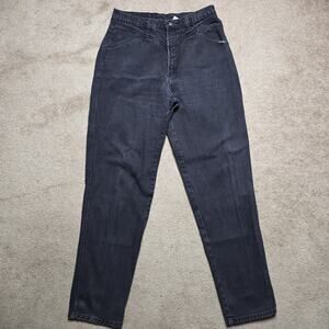 Vintage Rockies Black Bareback Western High Rise Jeans Plus Size, 34x34.5
